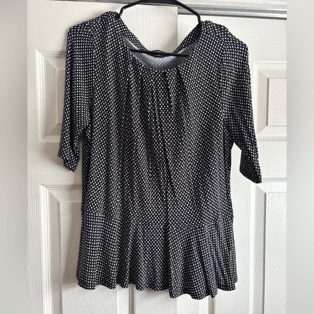 Mid Sleeve Casual Top